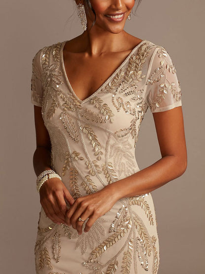 Graceful and elegant wedding ladies' dress