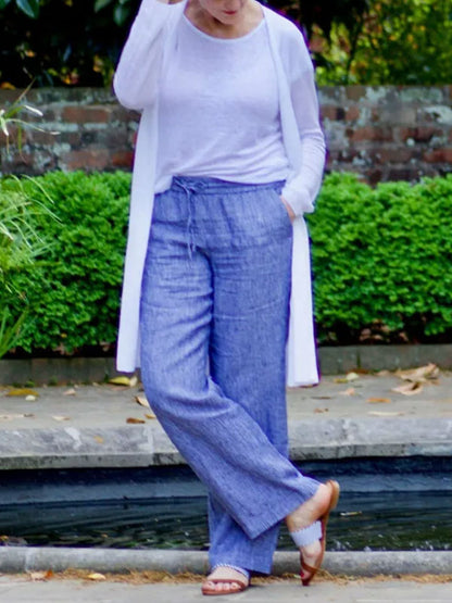 Cotton and Linen Airy and Comfortable Women's Pant