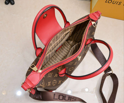 Louis Vuitton Monogram Canvas Flandrin Red Bag