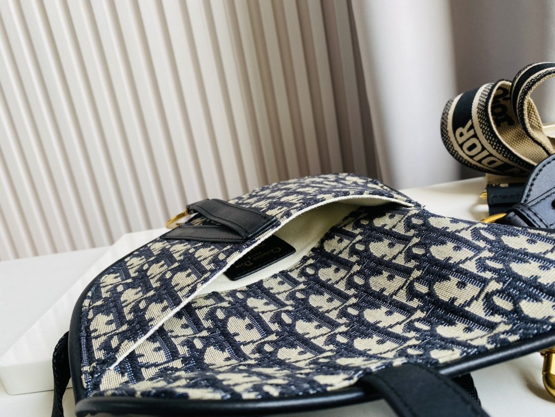 Dior Saddle Belt Bag Oblique