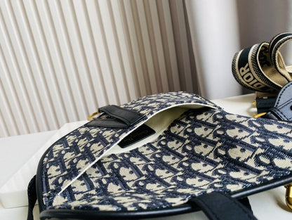 Dior Saddle Belt Bag Oblique