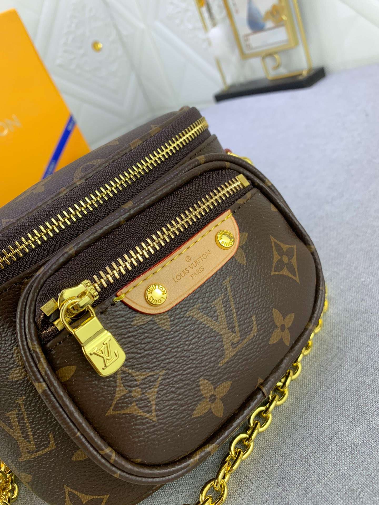 LOUIS VUITTON Monogram mini Bum bag M82335
