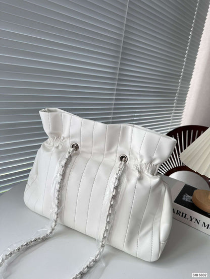 Chanel Garbage Bag Denim