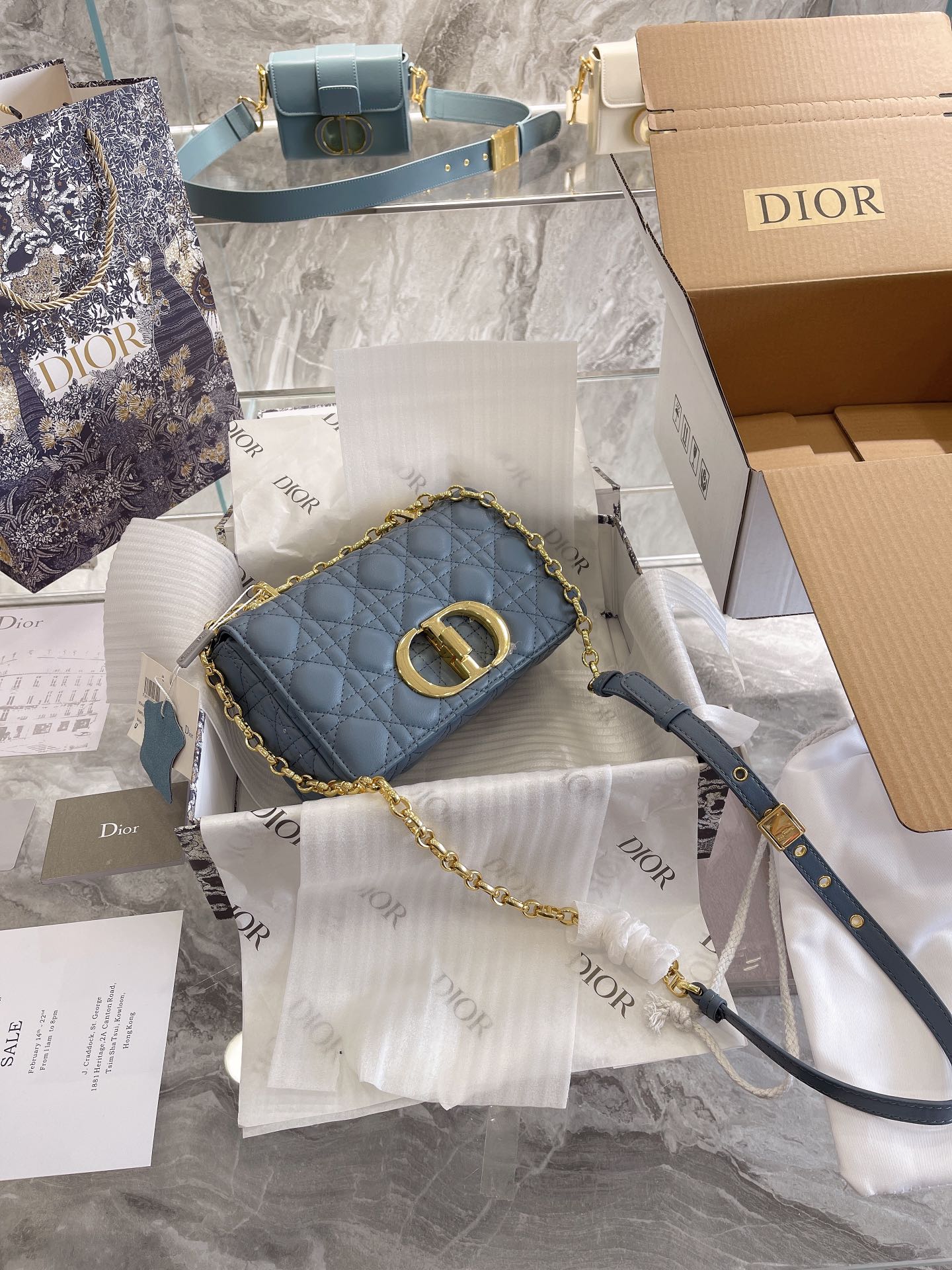 LARGE DIOR CARO BAG