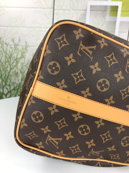 Louis Vuitton Monogram Keepall Bandouliere 60 Travel Bag