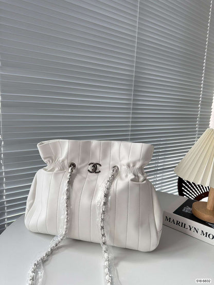 Chanel Garbage Bag Denim