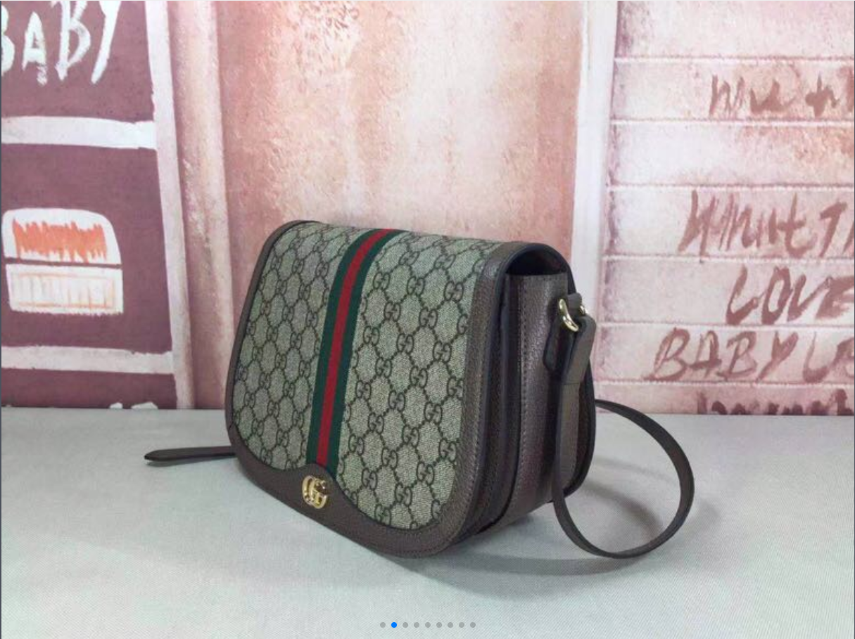 Gucci Ophidia GG Small Shoulder Beige