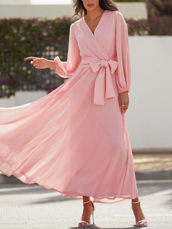 Light And Elegant Chiffon Charm Women's Dress