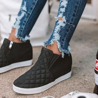 Wedge sneakers