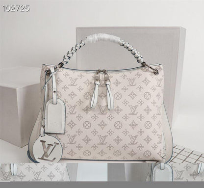 Louis Vuitton Monogram Mahina Beaubourg Mm Hobo