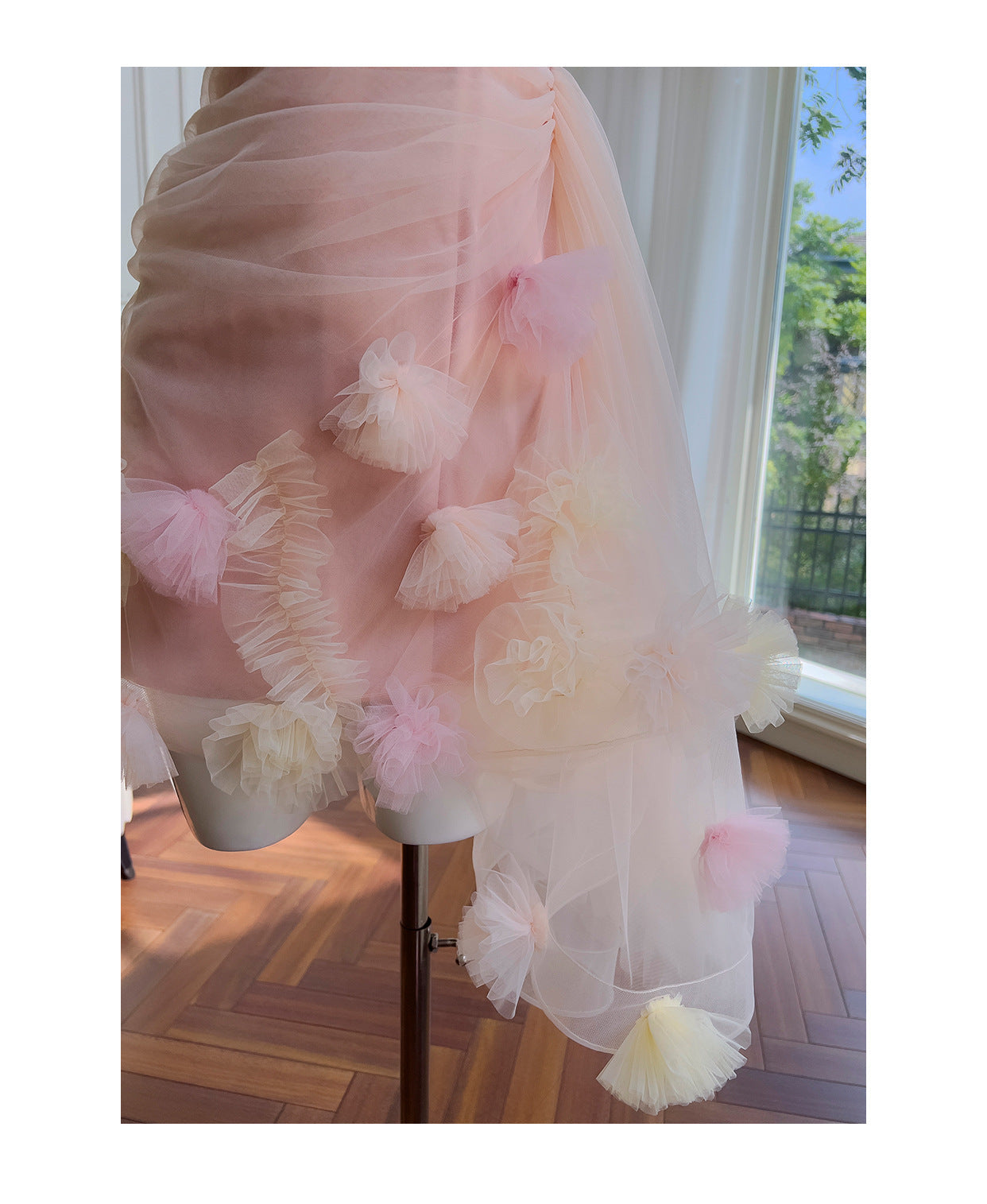 Modest A Line Spaghetti Straps Pink Tulle Formal 8th Grade Homecoming Dresses Middle School Short Birthday Gowns Graduation Dress Hoco Outfits DH2102