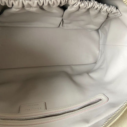Dior Beige Leather Nappy Diaper Bag
