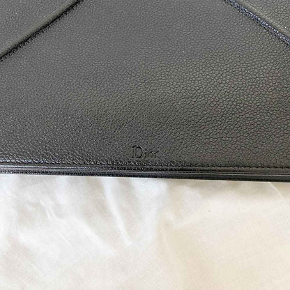 Dior Black Leather Large Diorama Flap Shoulder Bag