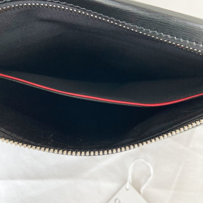 Dior Homme Oblique Leather Zip Pouch (for men)