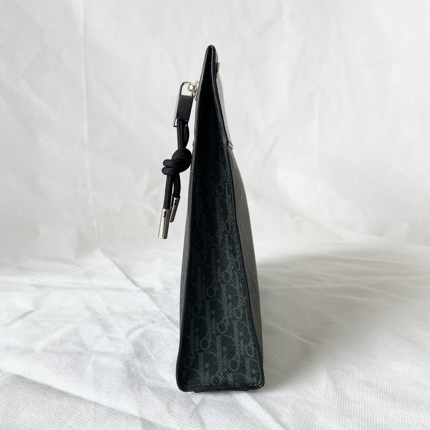 Dior Homme Oblique Leather Zip Pouch (for men)