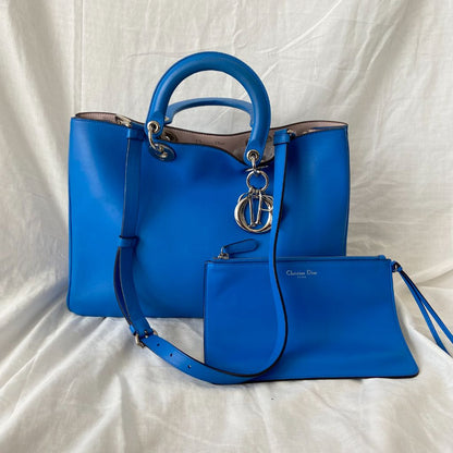 Dior Large Blue Diorissimo Tote Bag