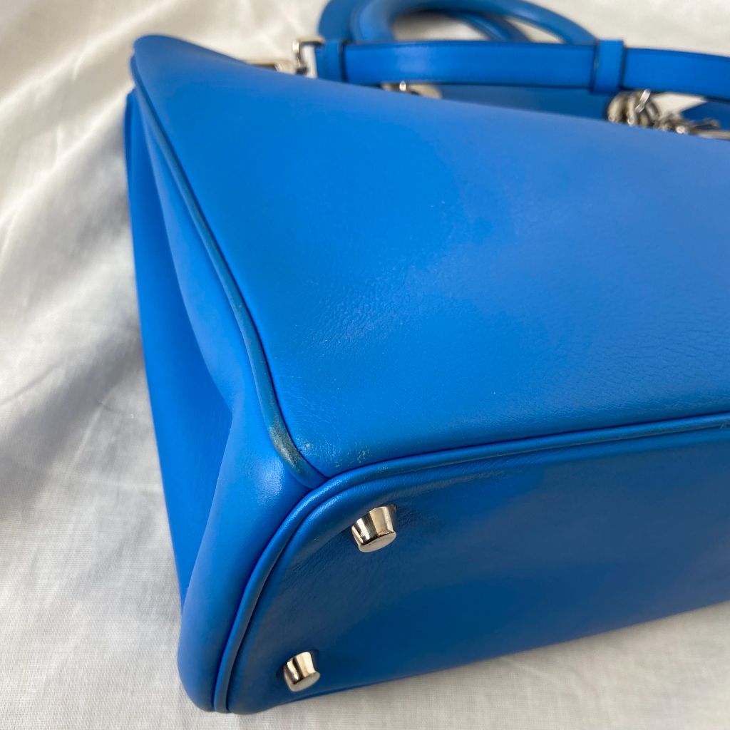 Dior Large Blue Diorissimo Tote Bag