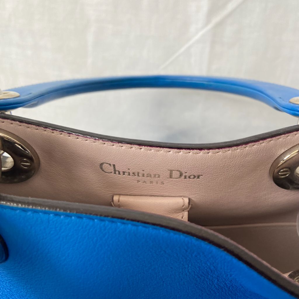 Dior Large Blue Diorissimo Tote Bag