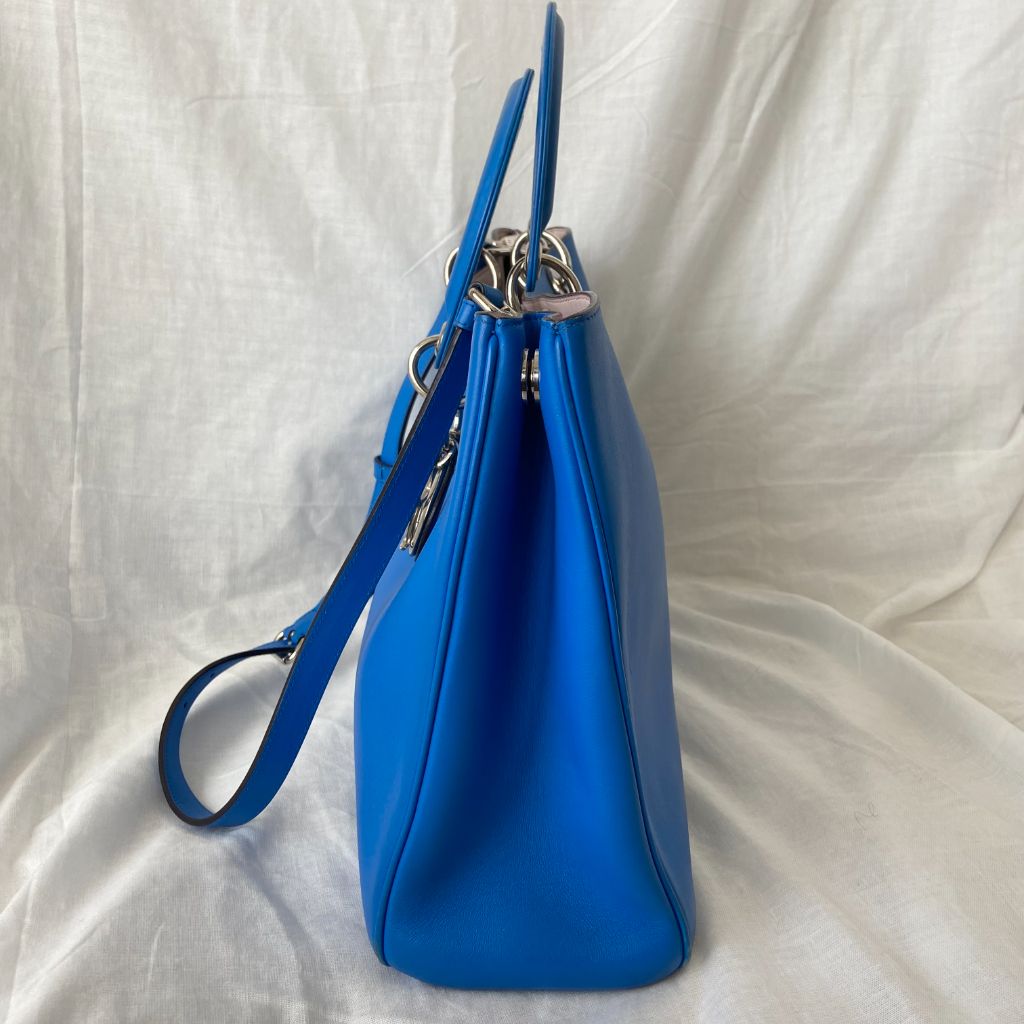 Dior Large Blue Diorissimo Tote Bag