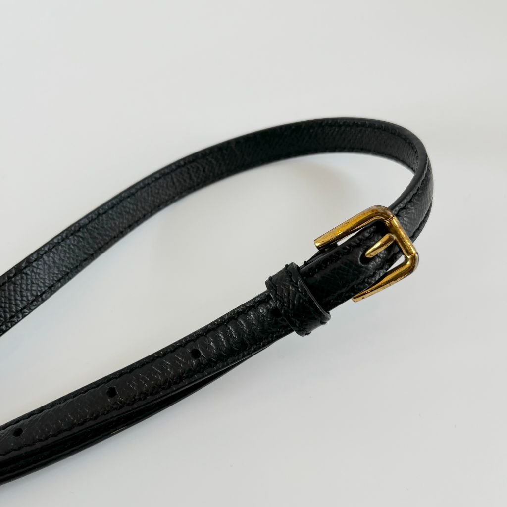 Dolce & Gabbana Black Leather Medium Miss Sicily Top Bag