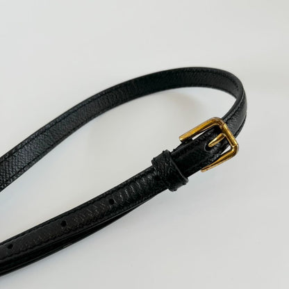 Dolce & Gabbana Black Leather Medium Miss Sicily Top Bag