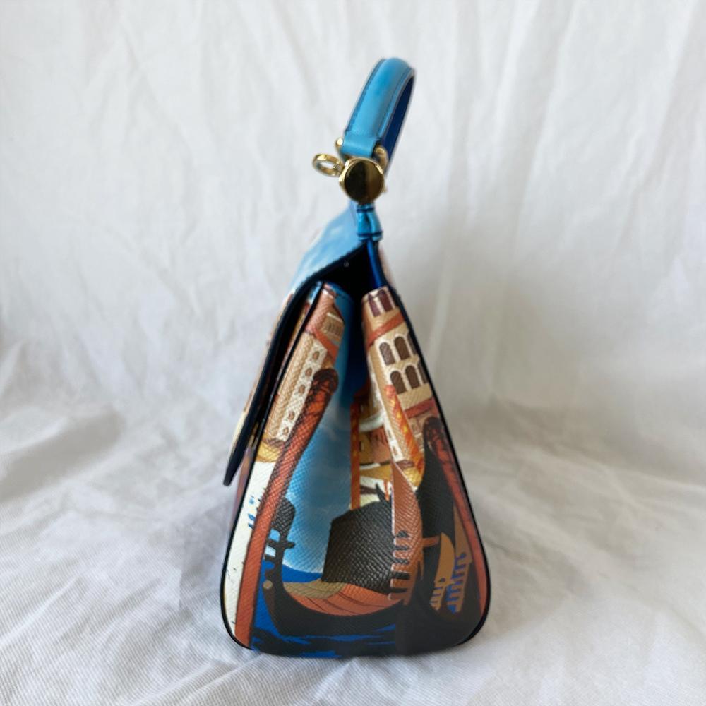 Dolce & Gabbana Sicily Printed Venezia Medium Bag