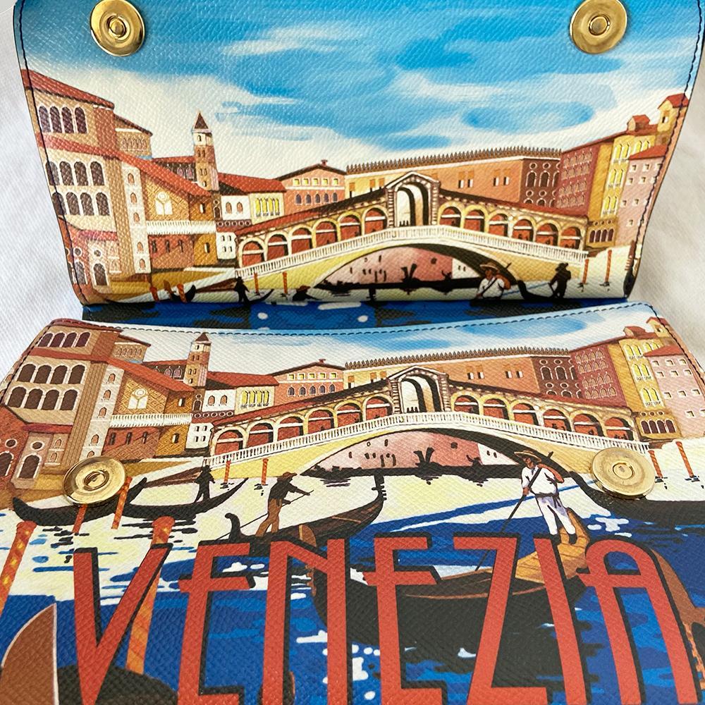 Dolce & Gabbana Sicily Printed Venezia Medium Bag