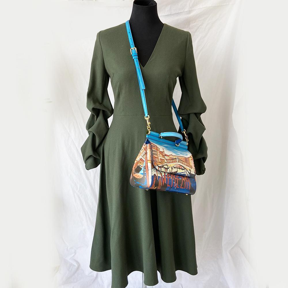 Dolce & Gabbana Sicily Printed Venezia Medium Bag