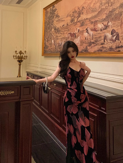 Elegant Mermaid Spaghetti Straps Pink Sleeveless 21st Birthday Dress Party Gown Birthday Outfits Birthday Dress Ideas For Women DP1396