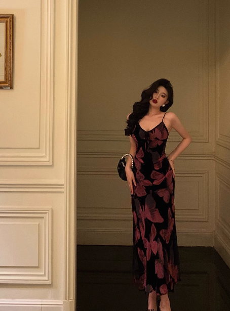 Elegant Mermaid Spaghetti Straps Pink Sleeveless 21st Birthday Dress Party Gown Birthday Outfits Birthday Dress Ideas For Women DP1396