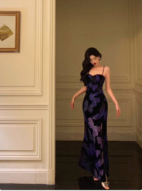 Classy Sheath Straps Blue 18th Birthday Dress Party Gown 21st Birthday Outfits Birthday Dress Ideas For Women DP589