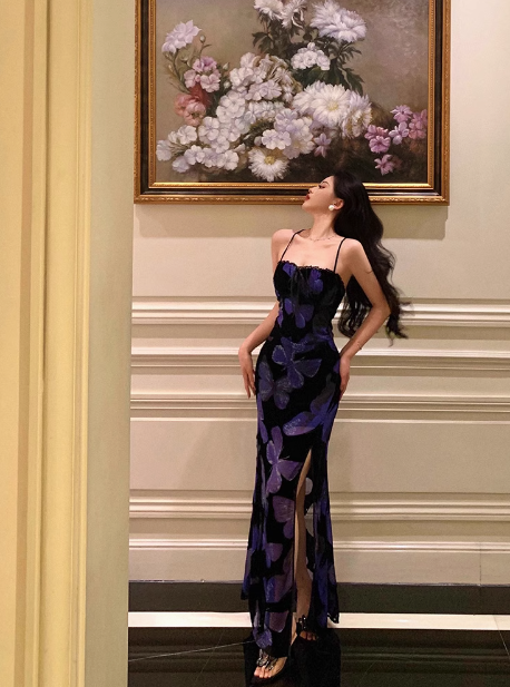 Classy Sheath Straps Blue 18th Birthday Dress Party Gown 21st Birthday Outfits Birthday Dress Ideas For Women DP589