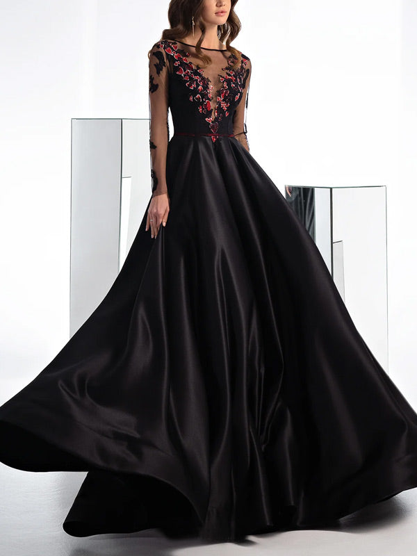 Sexy Mesh Elegant Wedding Ladies Dress