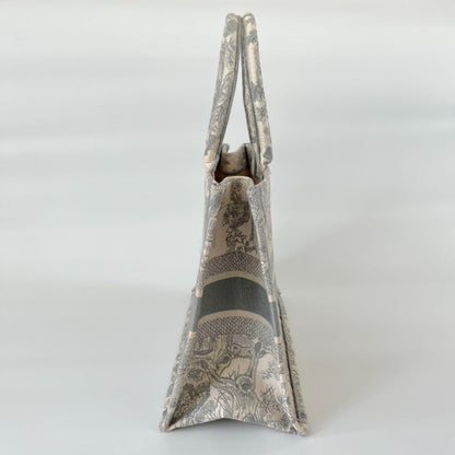 Dior Canvas Book Tote Medium Bag