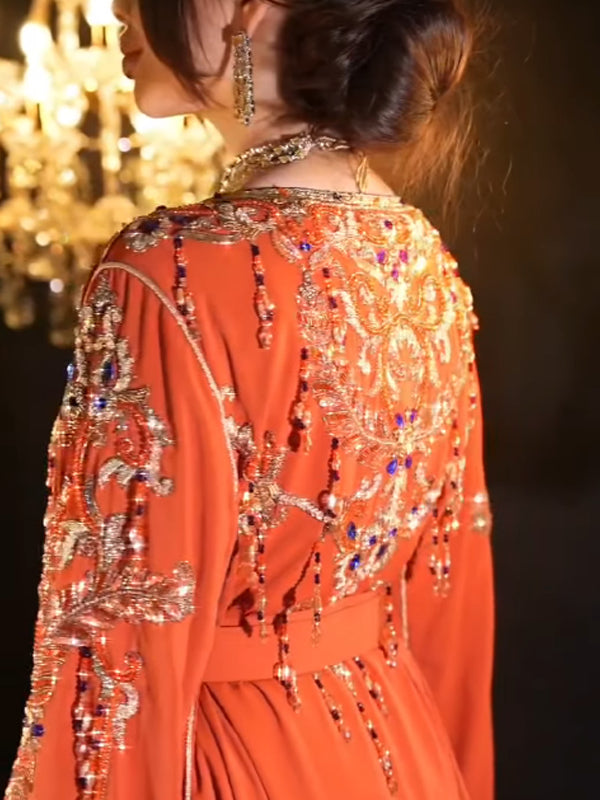 Temperament Sequin Chiffon Retro Ladies Dress