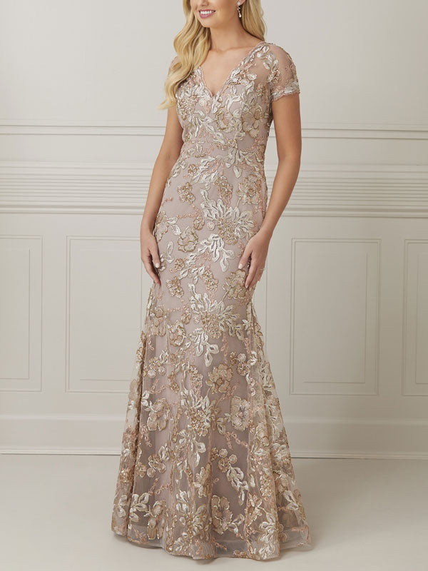 Sequin Embroidery Handmade Women's Dress