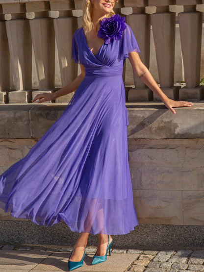 Exquisite And Charming Elegant Chiffon Women's Dress
