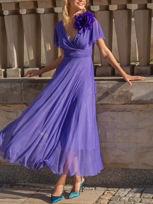 Exquisite And Charming Elegant Chiffon Women's Dress