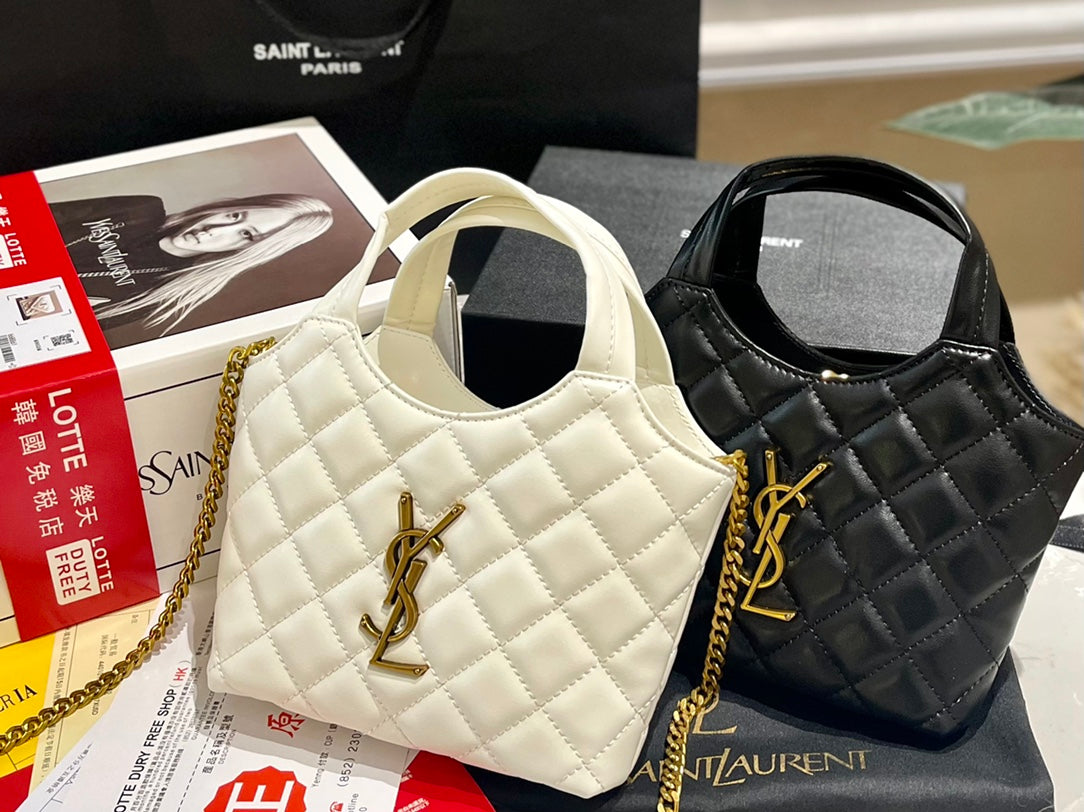 SAINT LAURENT YSL WOMEN ICARE MAXI SHOPPING BAG