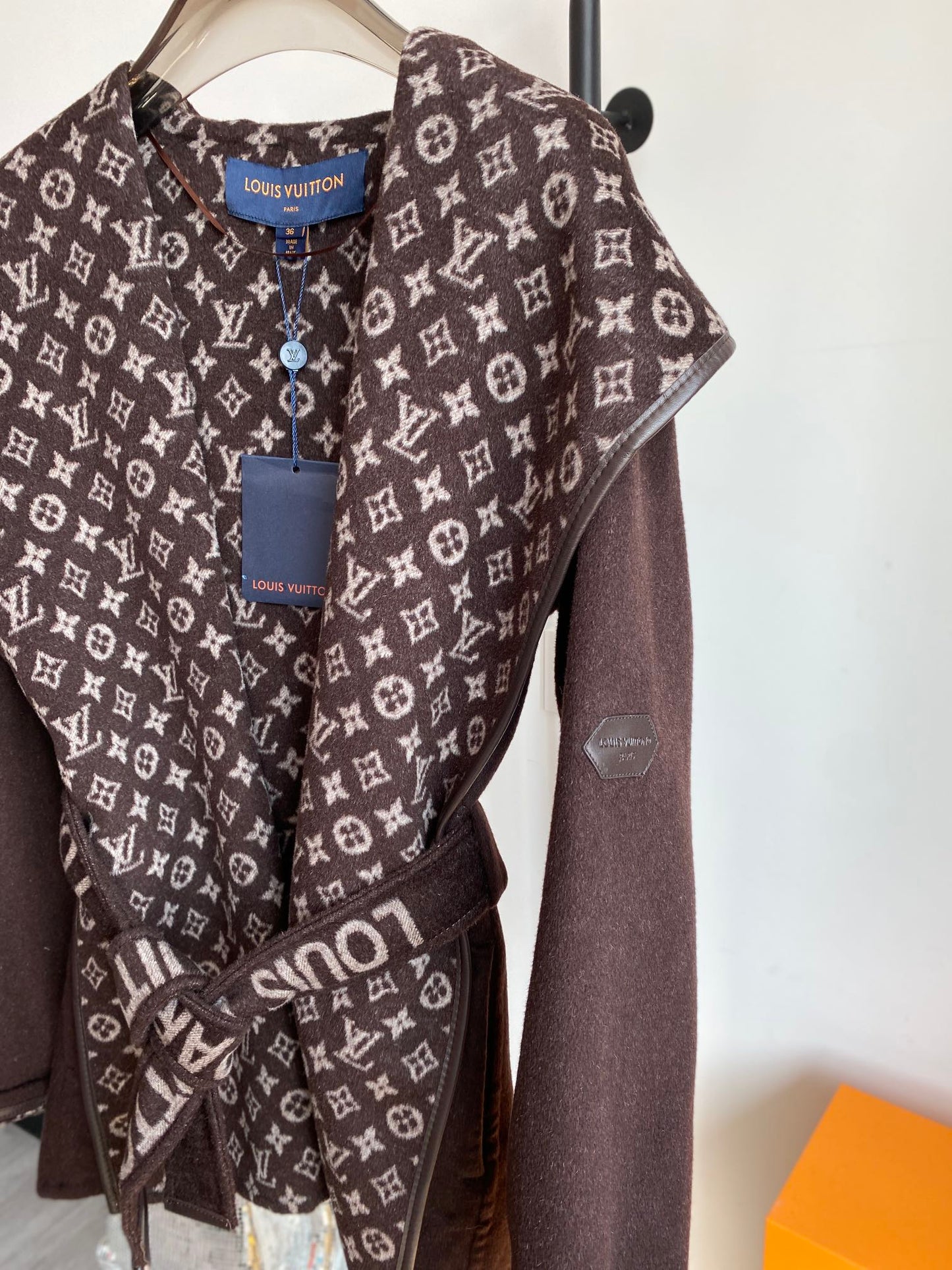 Luxury LUV Wrap Coat 032