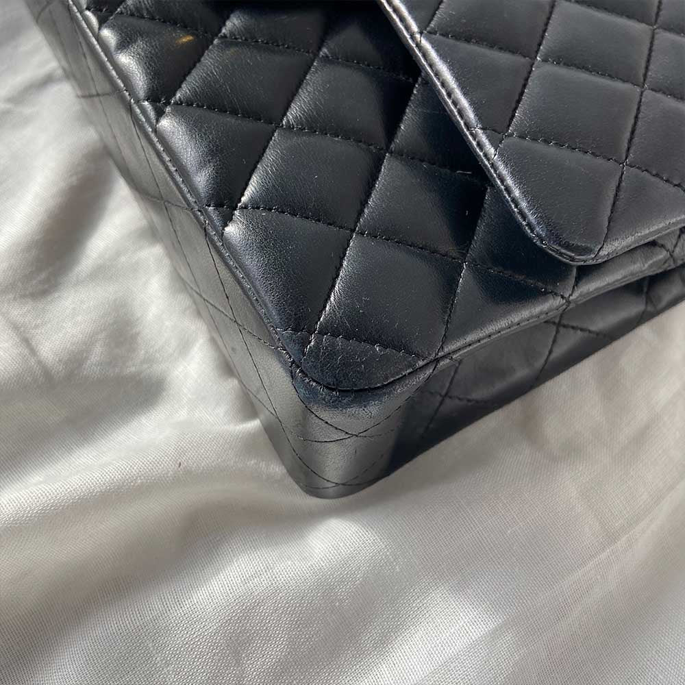 Chanel Medium Lambskin Double Flap Bag