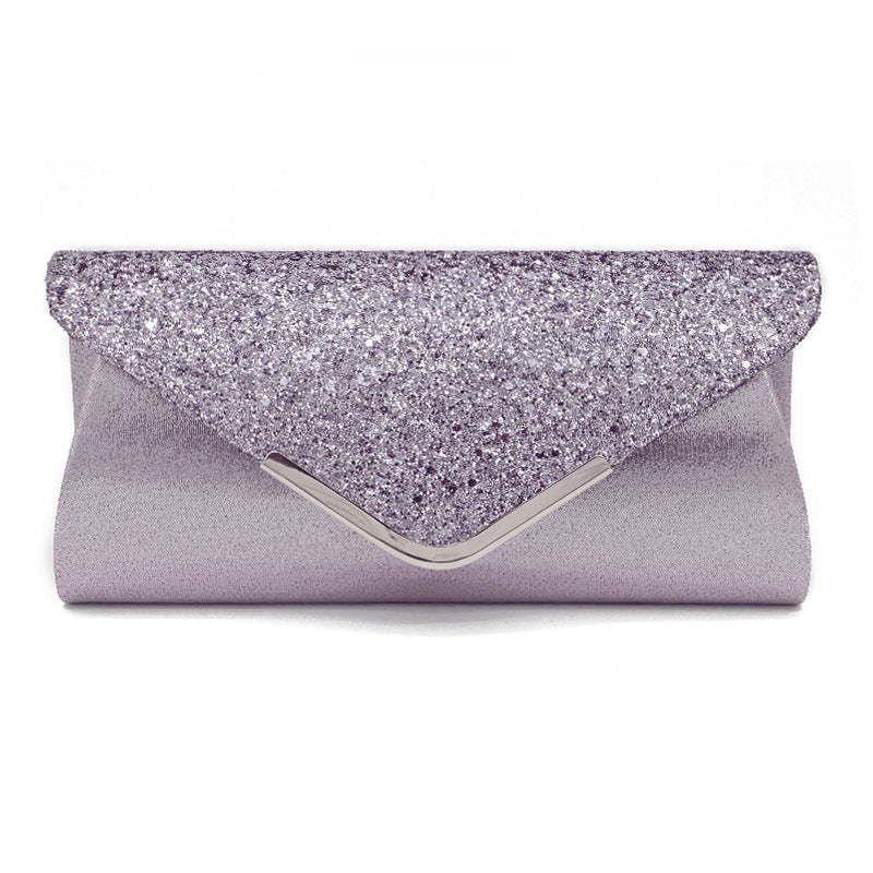 Sequins ladies bag Clutch bag Make-up bag Dinner bag