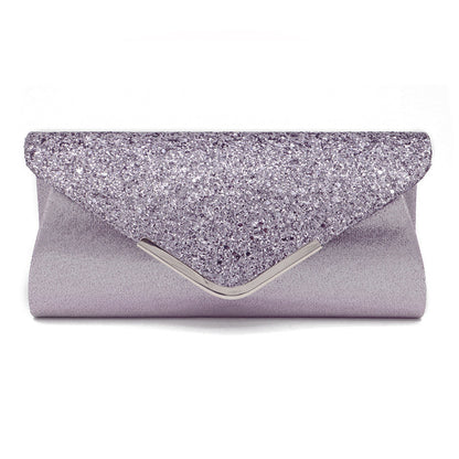 Sequins ladies bag Clutch bag Make-up bag Dinner bag