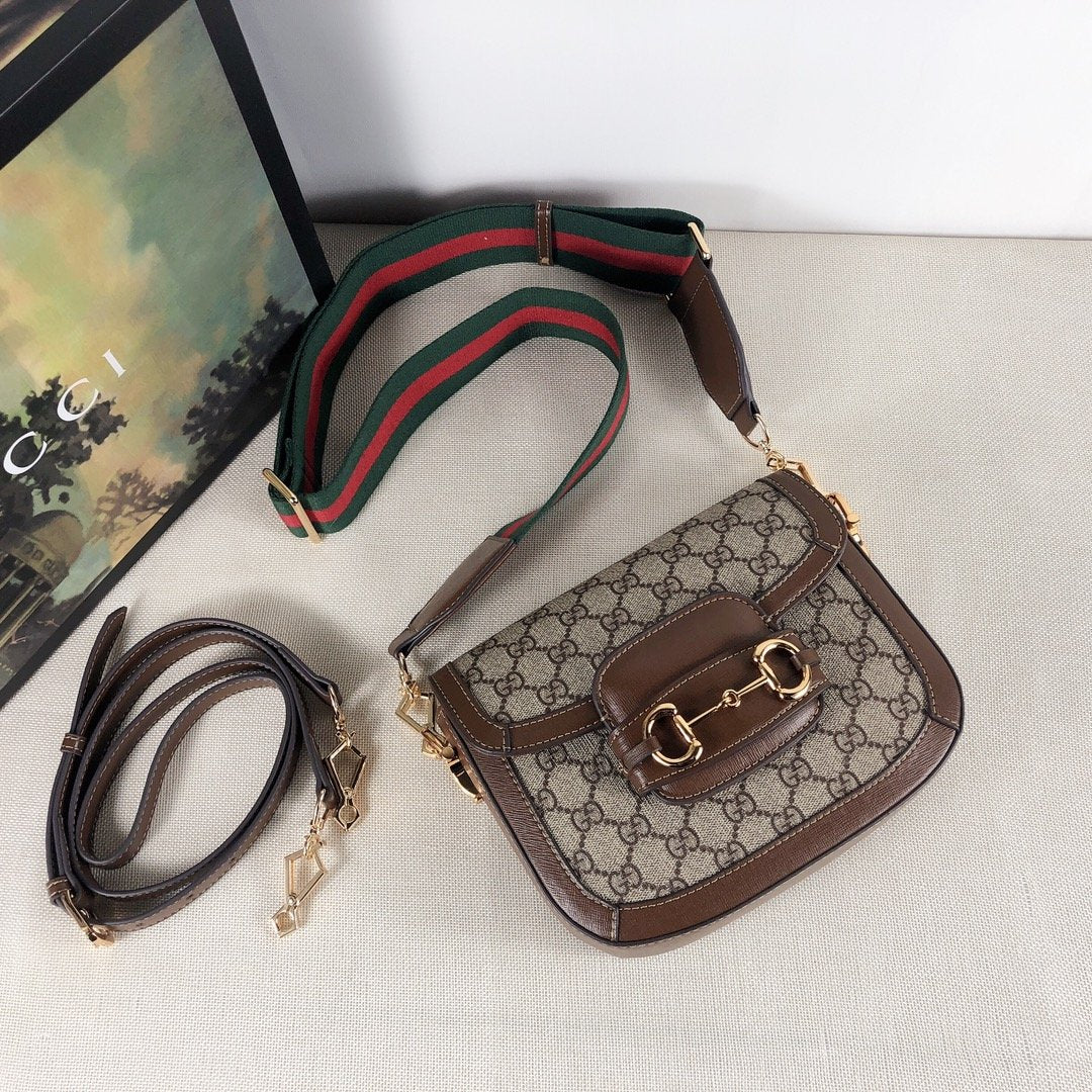 Gucci Womens Horsebit 1955 Shoulder bag