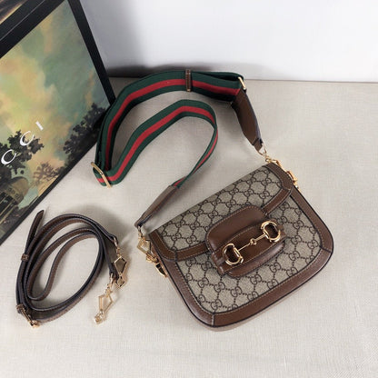 Gucci Womens Horsebit 1955 Shoulder bag