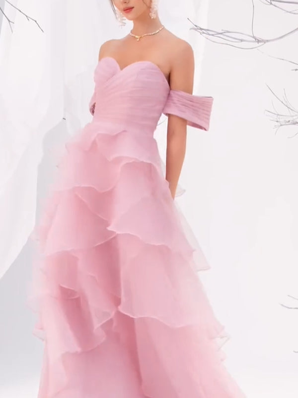 Elegant and Exquisite Tube Top Women's Dress