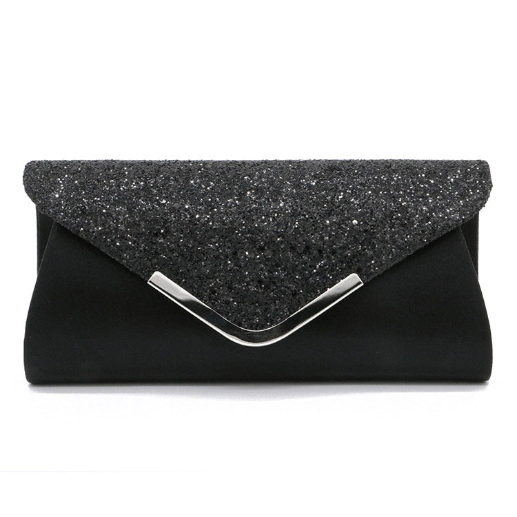 Sequins ladies bag Clutch bag Make-up bag Dinner bag