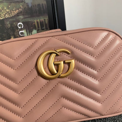 GUCCI Marmont small matelasse shoulder bag