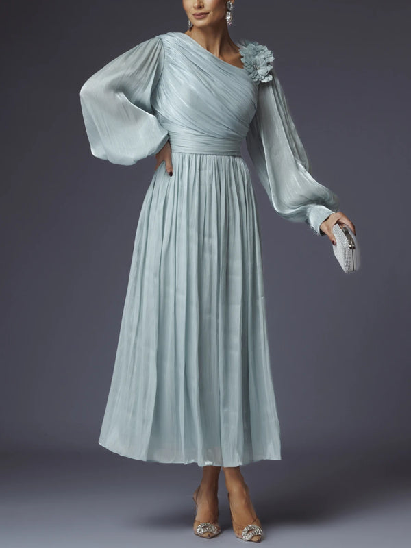 Double Chiffon Temperament Dress