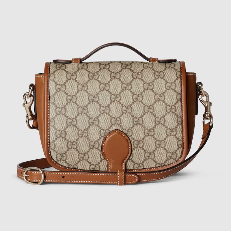 GUCCI Emblem mini shoulder bag